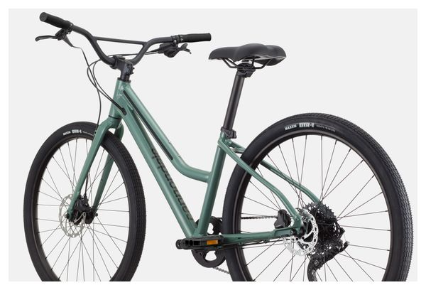Bicicleta de ciudad Cannondale Treadwell 2 Remixte MicroShift Advent 9V 650b Verde