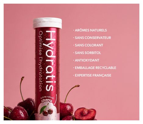 Hydratis Cherry Hydration Tablets - 20 Tablets