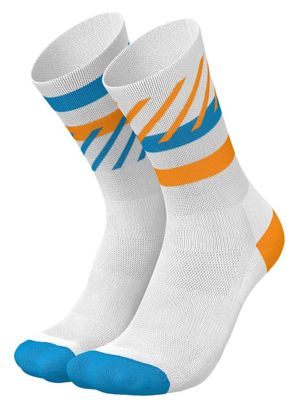 Incylence Disrupts Running Socks White/Blue/Orange