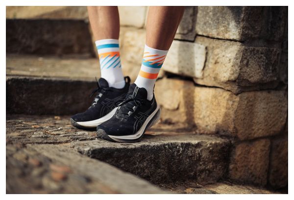 Incylence Disrupts Running Socks White/Blue/Orange