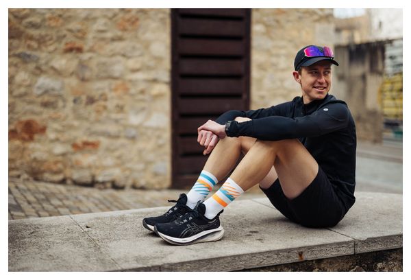 Incylence Disrupts Running Socks White/Blue/Orange
