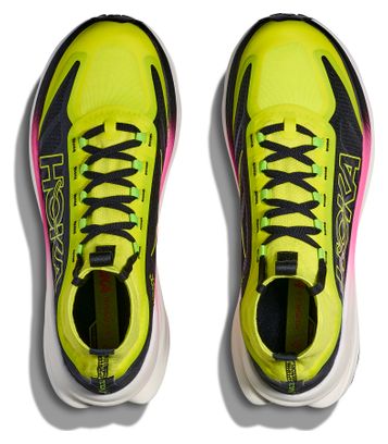 Hoka Tecton X 3 Geel/Zwart/Roos Herenschoenen