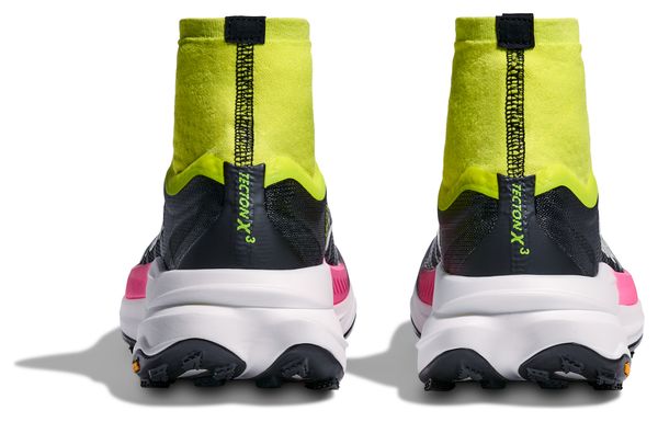 Hoka Tecton X 3 Geel/Zwart/Roos Herenschoenen