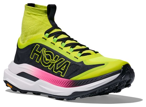 Hoka Tecton X 3 Geel/Zwart/Roos Herenschoenen