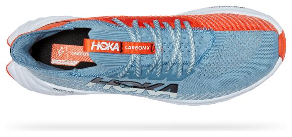 Zapatillas Hoka Carbon X 3 Azul Naranja