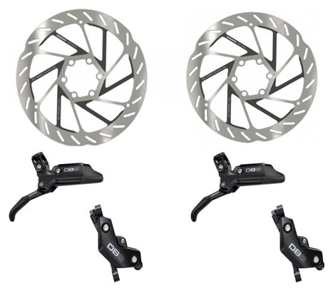 Set Freins Sram DB8 4 Pistons Avant/arrière 900/1900mm Avec Rotors - Neuf Sans Boîte