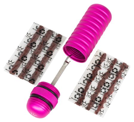 Peaty's Holeshot Pink Tubleless Repair Kit