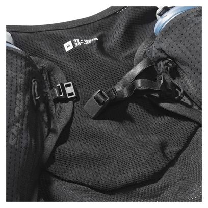 Chaleco de hidratación Salomon Pulse 2 Set Marathon Unisex Negro