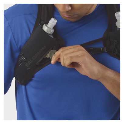 Salomon Pulse 2 Set Marathon Unisex Hydration Jacket Zwart