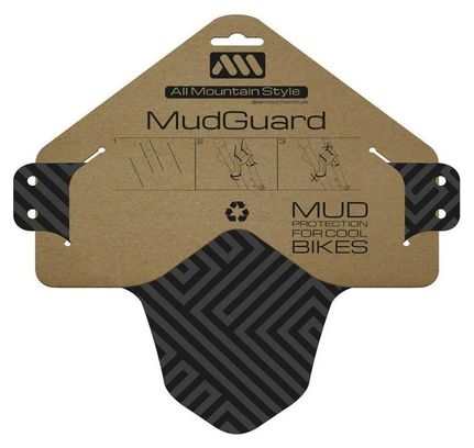 ALL MOUNTAIN STYLE AMS Mud-Guard Black Grey