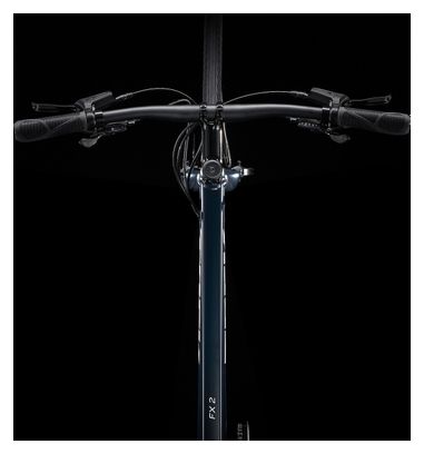 Produit Reconditionné - Vélo Fitness Trek FX 2 Disc Shimano Acera/Altus 9V 700 mm Bleu Nautical Navy 2023