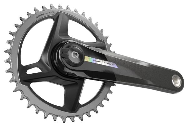 Sram Force 1 AXS D2 Wide Power Meter Kurbelgarnitur 40T 12S Unicorn Grey