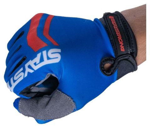 GANTS STAY STRONG OPPOSITE GLOVES 2021 RED / BLUE