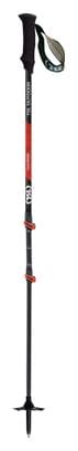 Wandelstokken TSL Outdoor Tour Carbon 3 Cross Twist Rood