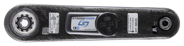 Stages Cycling Stages Power L Sram GXP Road Power Meter (Carbon Left Crank Arm) Black