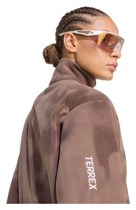 adidas Terrex Multi Climawarm Brown Women's Fleece