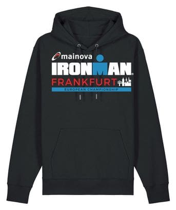 Felpa con cappuccio Ironman Frankfurt Nero