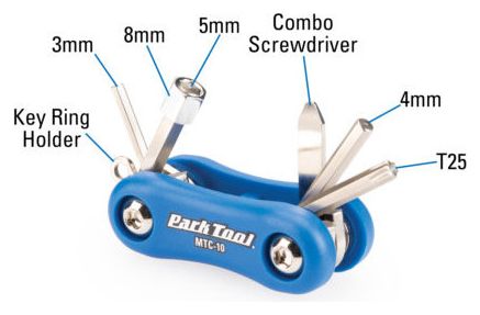 Park Tool MTC-10 7-Functie Multi-Tool