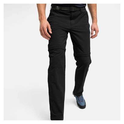 Maier Sports Tajo Pantalón Convertible Hombre Negro - Corto