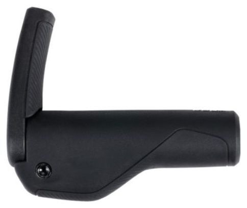 Coppia di manopole ergonomiche BBB KingComfort con bar-end nero 