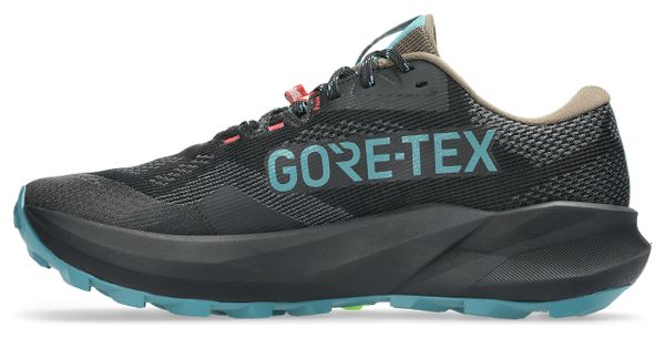 Chaussures Trail Asics Trabuco 14 GTX Noir/Bleu Homme