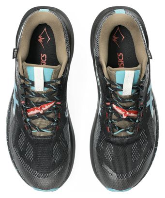 Chaussures Trail Asics Trabuco 14 GTX Noir/Bleu Homme
