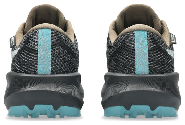 Chaussures Trail Asics Trabuco 14 GTX Noir/Bleu Homme