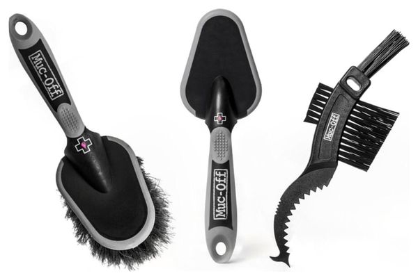 MUC-OFF Kit 3 Brosses de Nettoyage