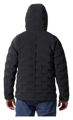 Mountain Hardwear Stretch Down Hooded Jacket Grijs Heren