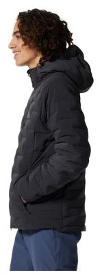 Mountain Hardwear Stretch Down Hooded Jacket Grijs Heren