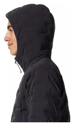 Mountain Hardwear Stretch Down Hooded Jacket Grijs Heren