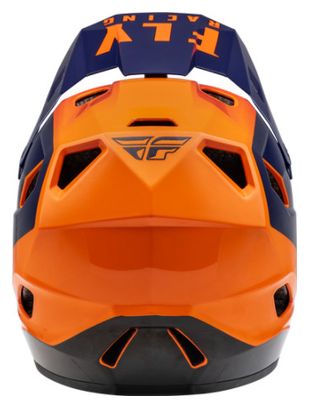Attelle De Cou Fly Racing Valor - Taille Lg/XL - Orange - Réglable 4 Directions - Pour Moto