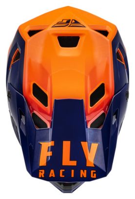 Fly Racing Rayce Integralhelm Rot / Orange / Schwarz
