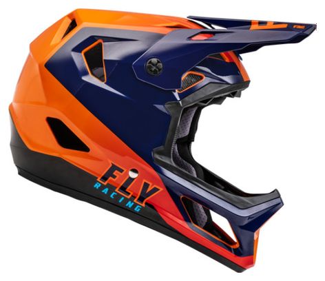 Fly Racing Rayce Full Face Helmet Red / Orange / Black
