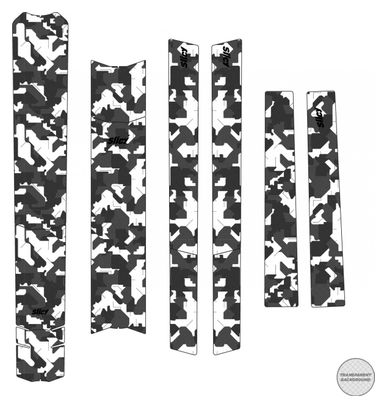 Slicy Sublimistick Digital Camo Mat Frame Protection Kit