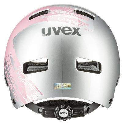 Casque enfant Uvex kid 3 gris / rose 