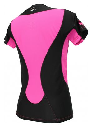 Tee-shirt Monte Cintu 2.0 | Black ultra - Neon pink | W