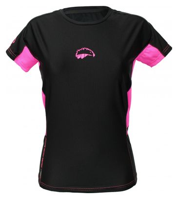 Tee-shirt Monte Cintu 2.0 | Black ultra - Neon pink | W