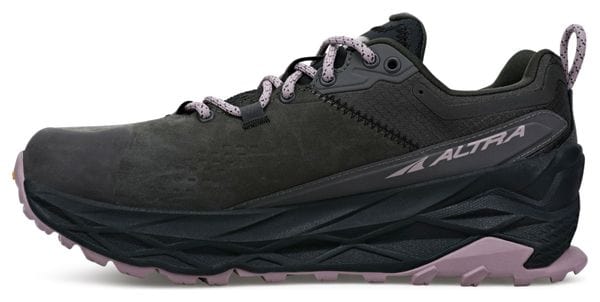 Altra Olympus 5 Hike Low GTX Grey Violet Women's Trail Running Shoes