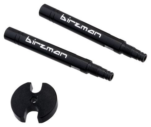 BIRZMAN Prolongateurs de Valves avec Outil 40mm Noir