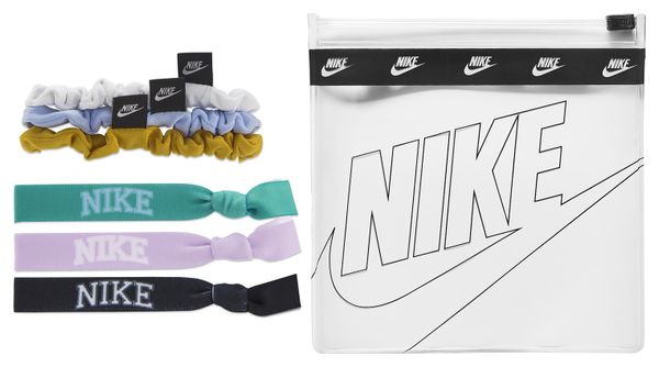 Kopfbänder (x6) Nike Mixed Hairbands with Pouch Mehrfarbig Unisex