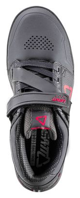 Zapatillas Leatt 4.0 Clip Titanio Gris Oscuro