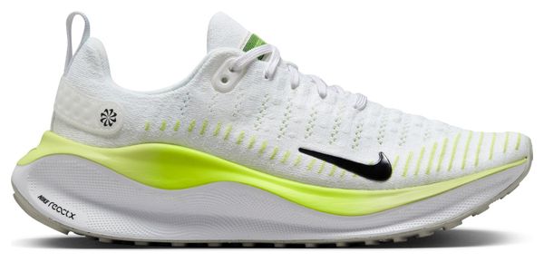 Nike ReactX Infinity Run 4 White Yellow Women's Running Shoes