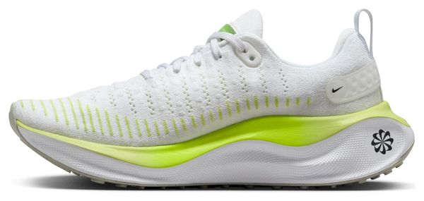 Nike ReactX Infinity Run 4 White Yellow Women's Running Shoes
