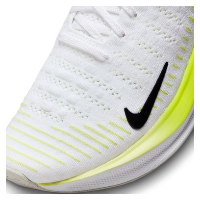 Nike ReactX Infinity Run 4 White Yellow Women's Running Shoes