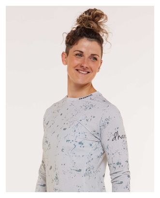 Race Women's Long Sleeve Jersey Grey/Green