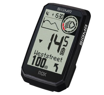 Ciclocomputador GPS Sigma ROX 4.0 Endurance Negro