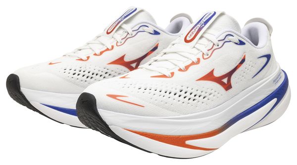 Zapatillas de running Mizuno Sky Prime blancas/azules/rojas para hombre