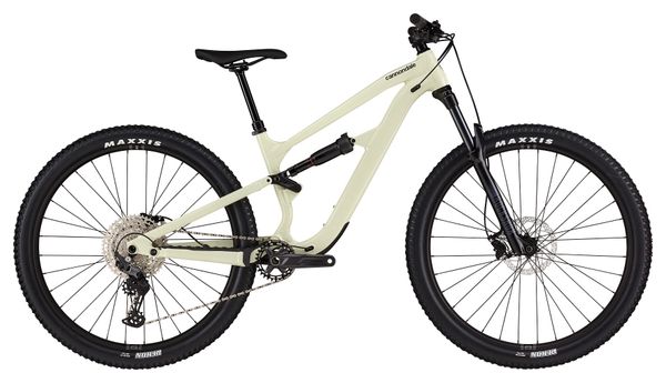 BTT Cannondale Habit 4 con suspensión total Shimano Deore 12S 29'' Beige