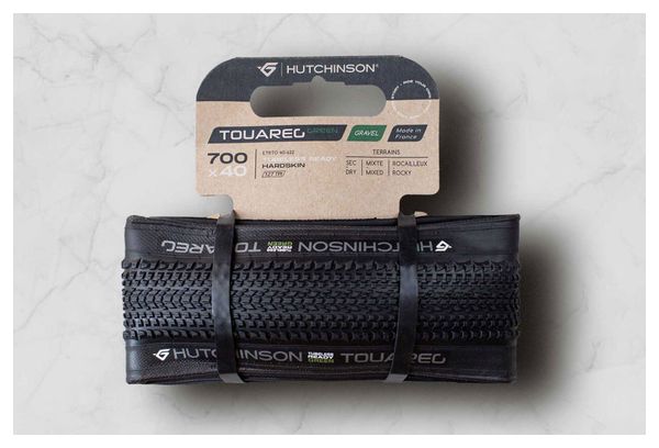 Hutchinson Touareg Green Gravel Tire 700 mm Tubeless Ready Folding revea R